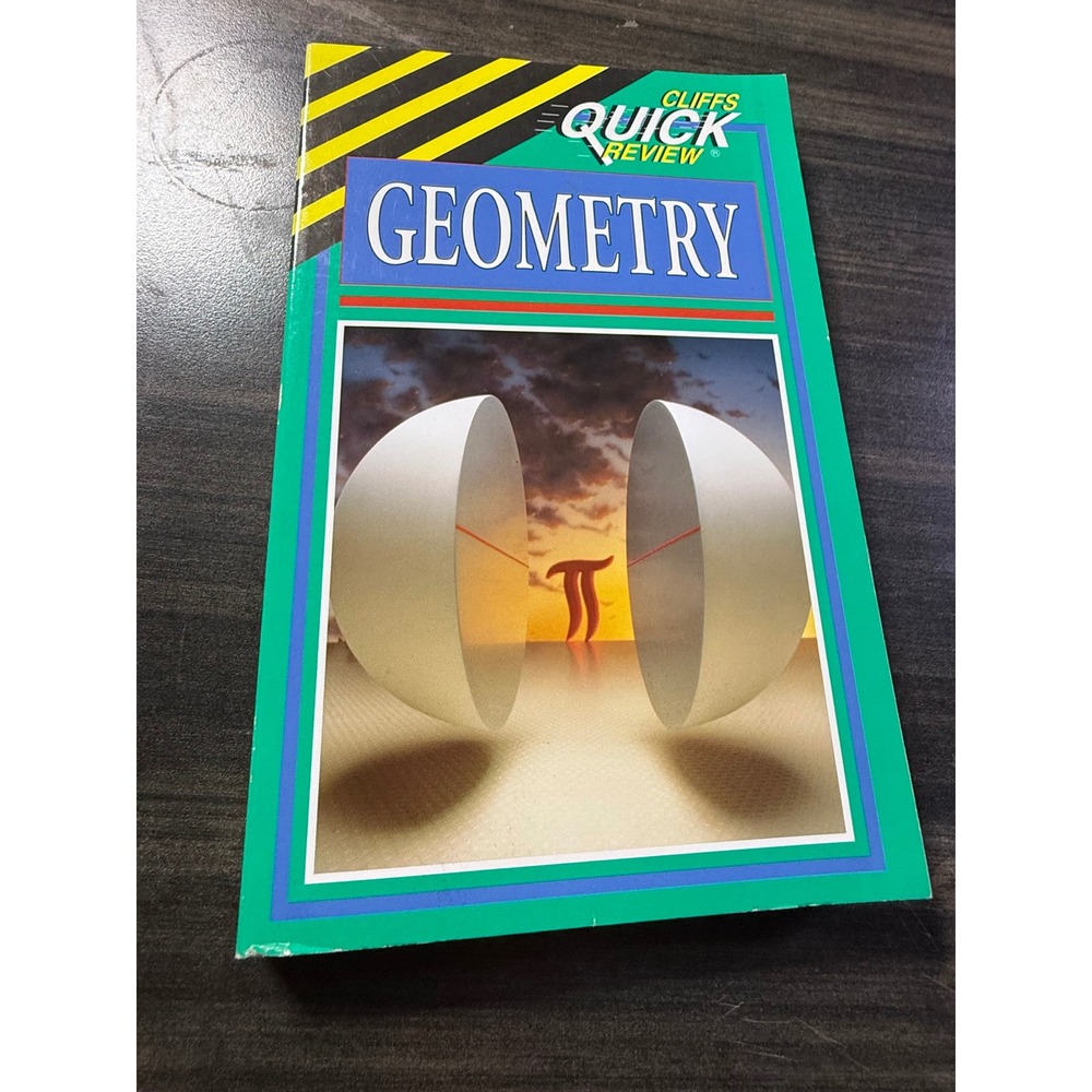 Cliffs Quick Review Geometry Study Guide Paperback Reference Manual